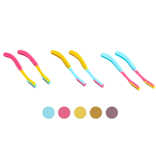 Navaja para cejas Multicolor