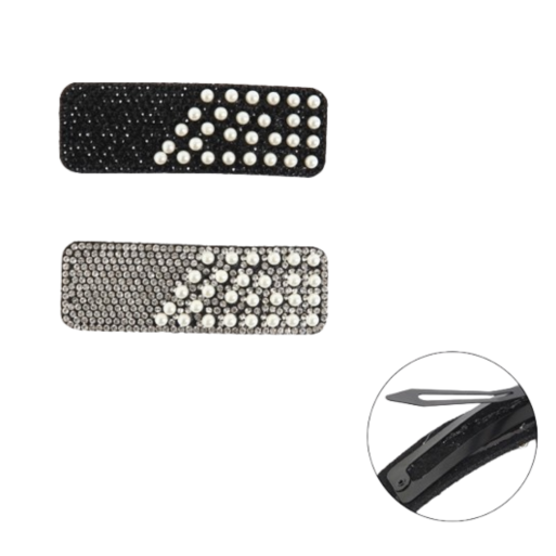 Pinza de pelo brillante