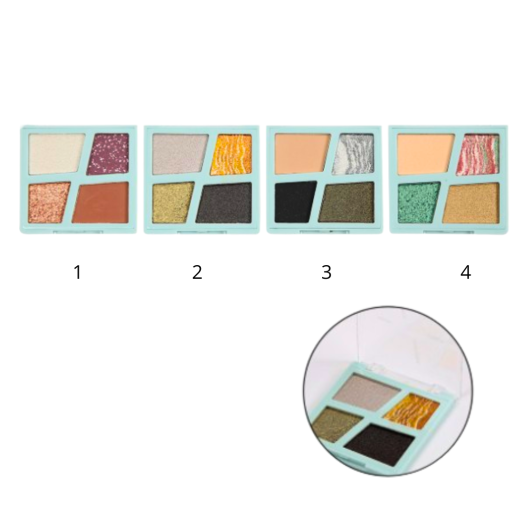 Paleta de sombras Tigre Multicolor