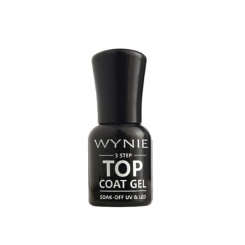 Esmalte  Black Top Coat Gel