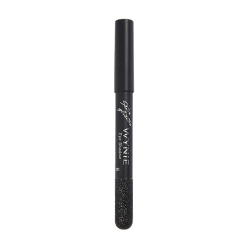 Lápiz de Ojos con Glitter Color Negro - Star Glitter