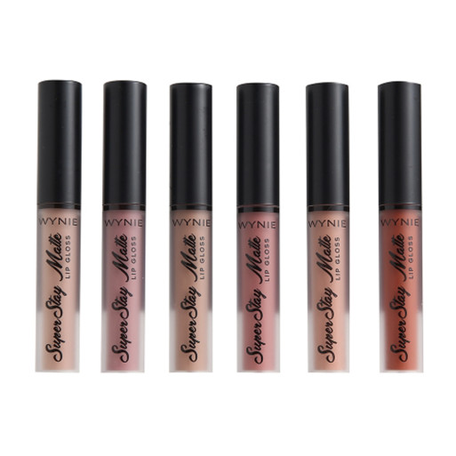 Pack 6 Labiales Líquidos Mate Gama Nude - SuperStay matte